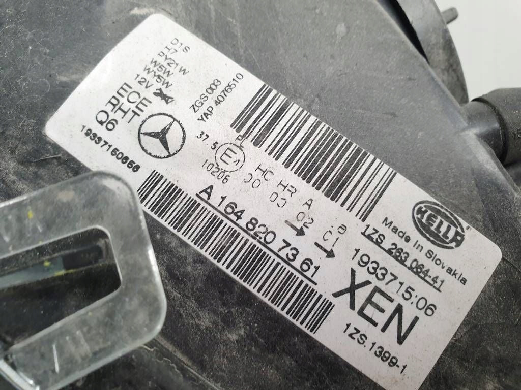 Frontscheinwerfer Mercedes-Benz W164 A1648207361 Links Scheinwerfer Headlight SCH8081419989cf