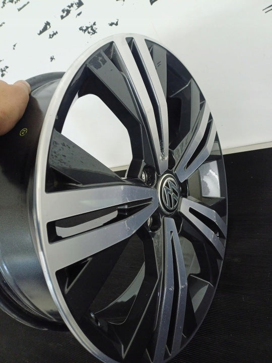 1x Alufelge 17 Zoll 6.0" 5x112 50ET Glanz 2K5601025P0KOD 87169090 VW Caddy FEL6699303223sj