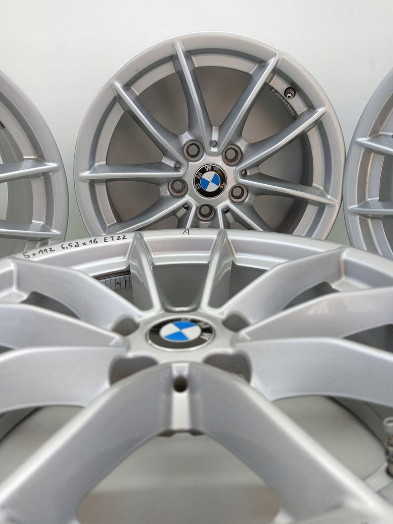 4x Alufelge 16 Zoll 6.5" 5x112 22ET 6876921 BMW Rim Wheel FEL7852077496aa