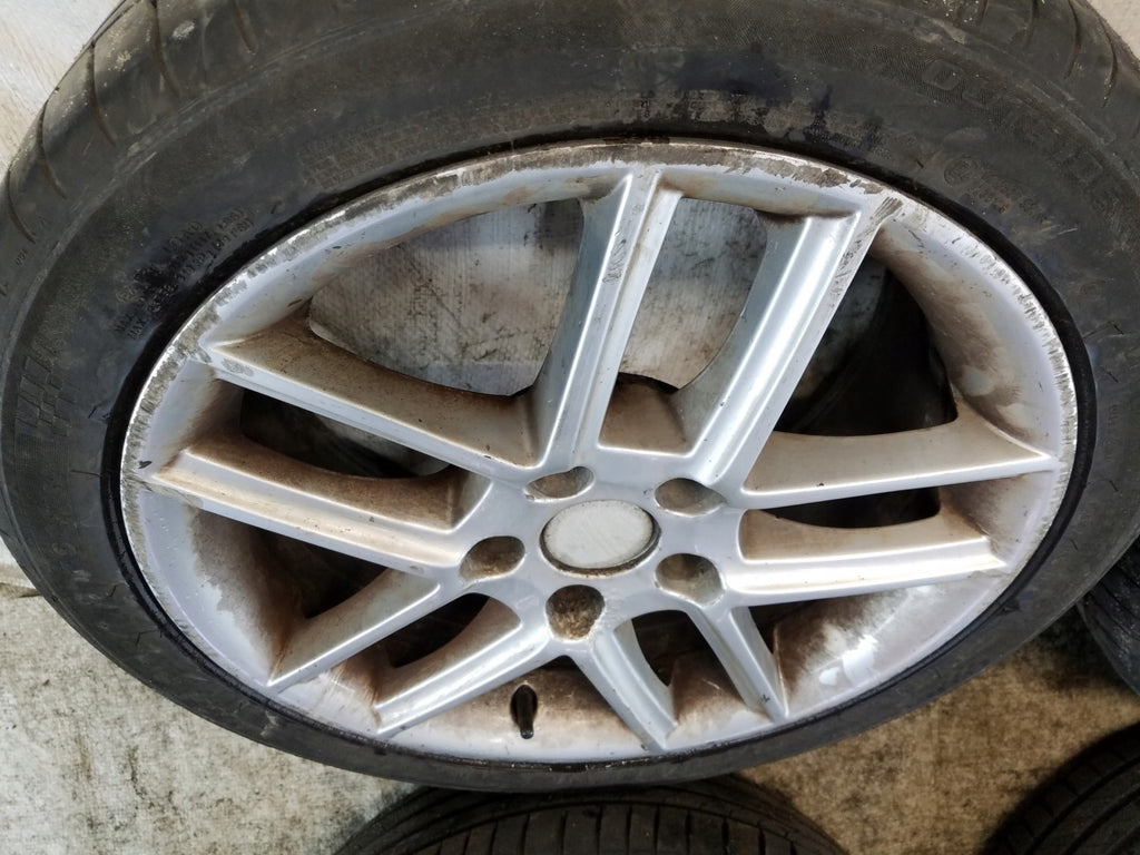 4x Alufelge 17 Zoll 7.5" 5x112 42ET Glanz Silber 3R0601025A Seat Exeo Rim Wheel FEL8182053907kl