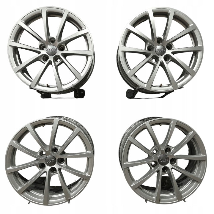 4x Alufelge 17 Zoll 7.5" 5x112 36ET Audi A4 B9 Rim Wheel FEL8474499340ii