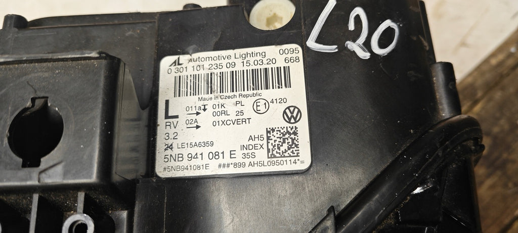 Frontscheinwerfer VW Tiguan 5NB941081E Full LED Links Scheinwerfer Headlight