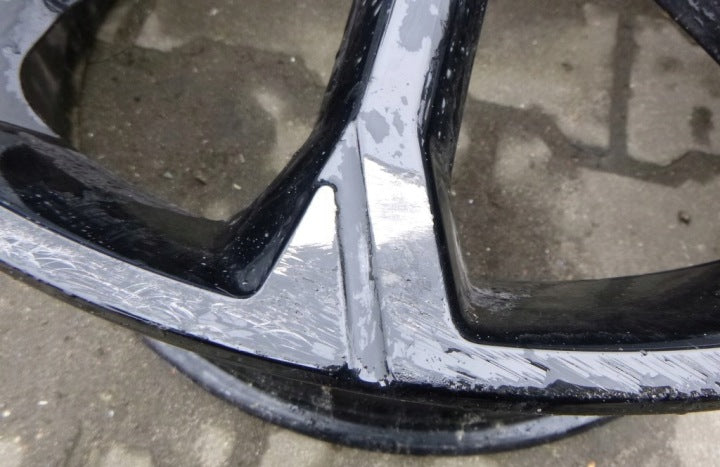 1x Alufelge 21 Zoll 8.5" 5x112 38ET Glanz Schwarz 83A601025AJ Audi Q3 Rim Wheel FEL9995980115nq