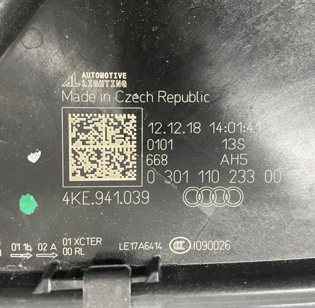 Frontscheinwerfer Audi Etron E-Tron 4KE941039 4KE941040 LED Links Headlight SCH5333033127cs