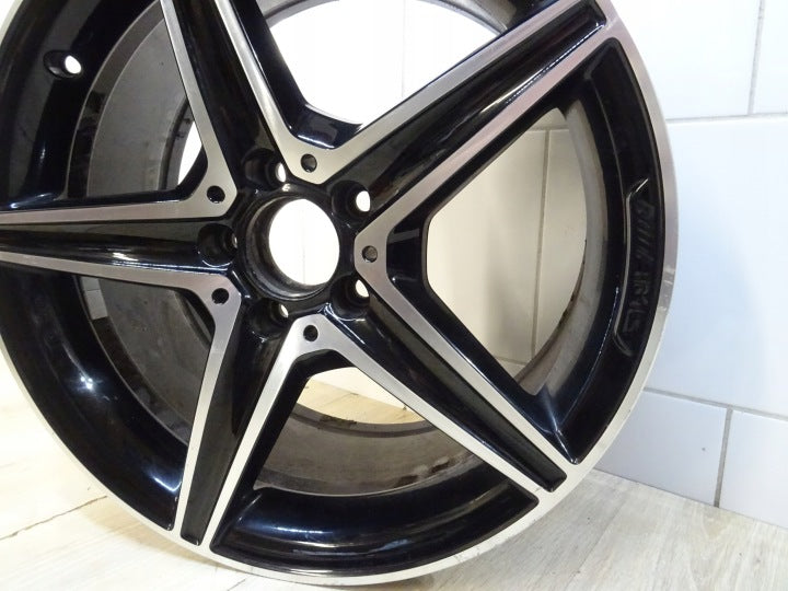 1x Alufelge 18 Zoll 8.5" 5x112 A2054011200 Mercedes-Benz W205 Rim Wheel FEL5476602127fm