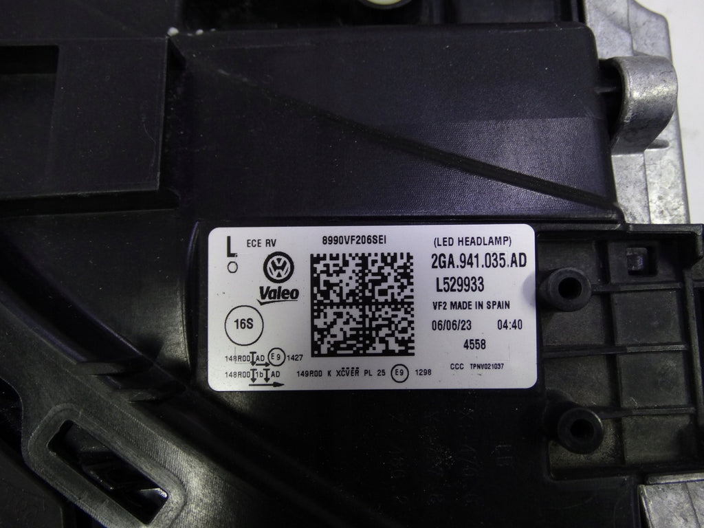 Frontscheinwerfer VW T-Roc 2GA941035AD LED Ein Stück (Rechts oder Links) SCH1990104795ex