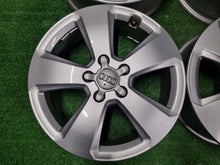 Laden Sie das Bild in den Galerie-Viewer, 4x Alufelge 17 Zoll 6.0" 5x112 48ET Glanz Silber 8V0601025C Audi A3 Rim Wheel FEL4822684172et