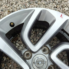 Laden Sie das Bild in den Galerie-Viewer, 1x Alufelge 16 Zoll 6.5" 4x108 20ET Glanz Silber Opel Crossland X Rim Wheel FEL7773311971lp