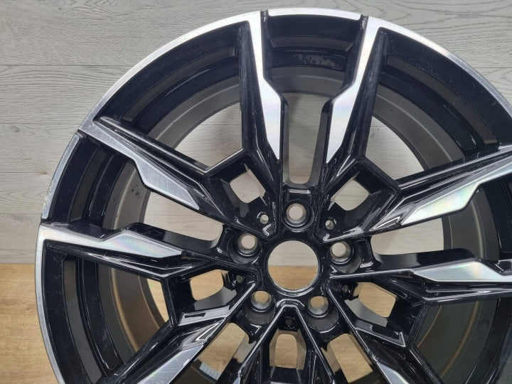 1x Alufelge 19 Zoll 8.5" 5x112 35ET Glanz 8089227 BMW 4 G22 G23 G26 Rim Wheel FEL2014300284nt