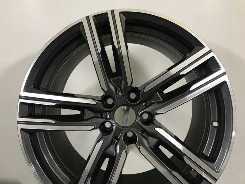 1x Alufelge 19 Zoll 9.0" 5x112 41ET 8090020 BMW 1 Rim Wheel FEL9708664140ui