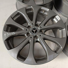 Laden Sie das Bild in den Galerie-Viewer, 4x Alufelge 18 Zoll 8.0" 5x112 38ET Glanz Grau A2534011500 Mercedes-Benz Glc FEL8172450071lg