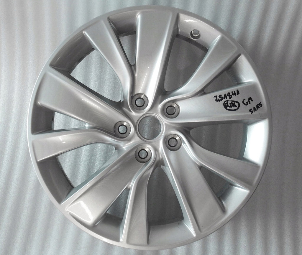 1x Alufelge 18 Zoll 7.5" 5x115 41ET Glanz 13445439 Opel Astra Gtc Insignia B J FEL7308621671ru