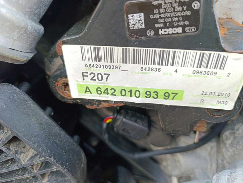 Motor Mercedes-Benz 642836 3.0 CDI 231PS 170kW Diesel Engine Komplett