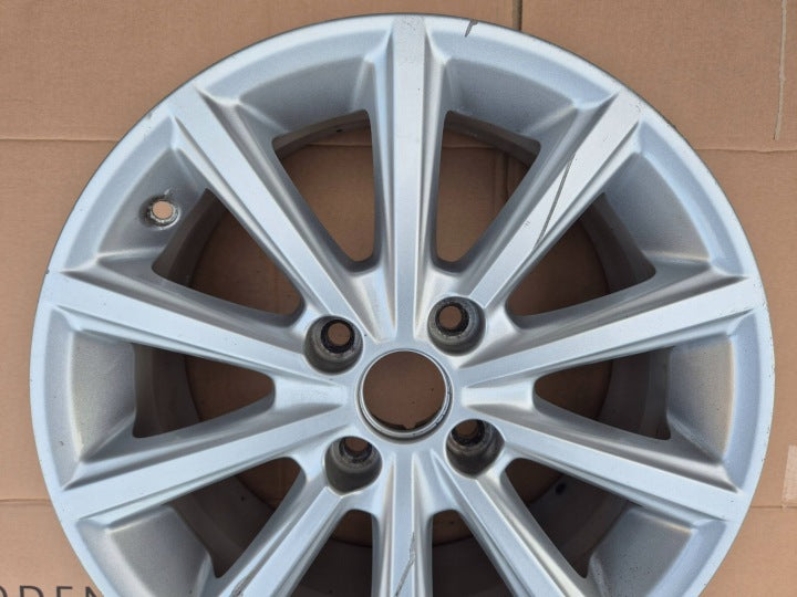 1x Alufelge 16 Zoll 6.5" 4x108 FV1C1007AA Ford B-Max Rim Wheel FEL1527485355dj