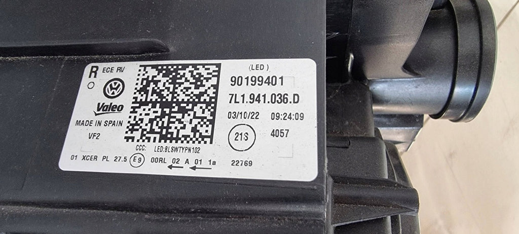 Frontscheinwerfer VW T6 7L1941036D Full LED Rechts Scheinwerfer Headlight SCH8992225934ei