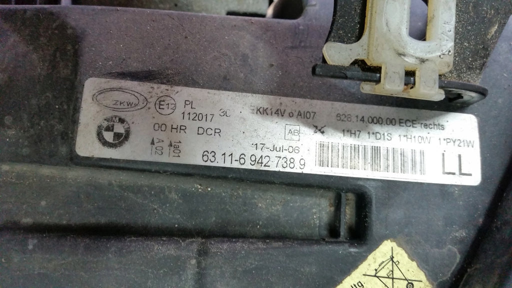 Frontscheinwerfer BMW E91 E90 6942744 Xenon Rechts Scheinwerfer Headlight