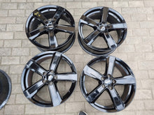 Laden Sie das Bild in den Galerie-Viewer, 4x Alufelge 18 Zoll 7.5" 5x112 48ET Glanz Schwarz KBA53529 Audi I Rim Wheel FEL2797802650fm