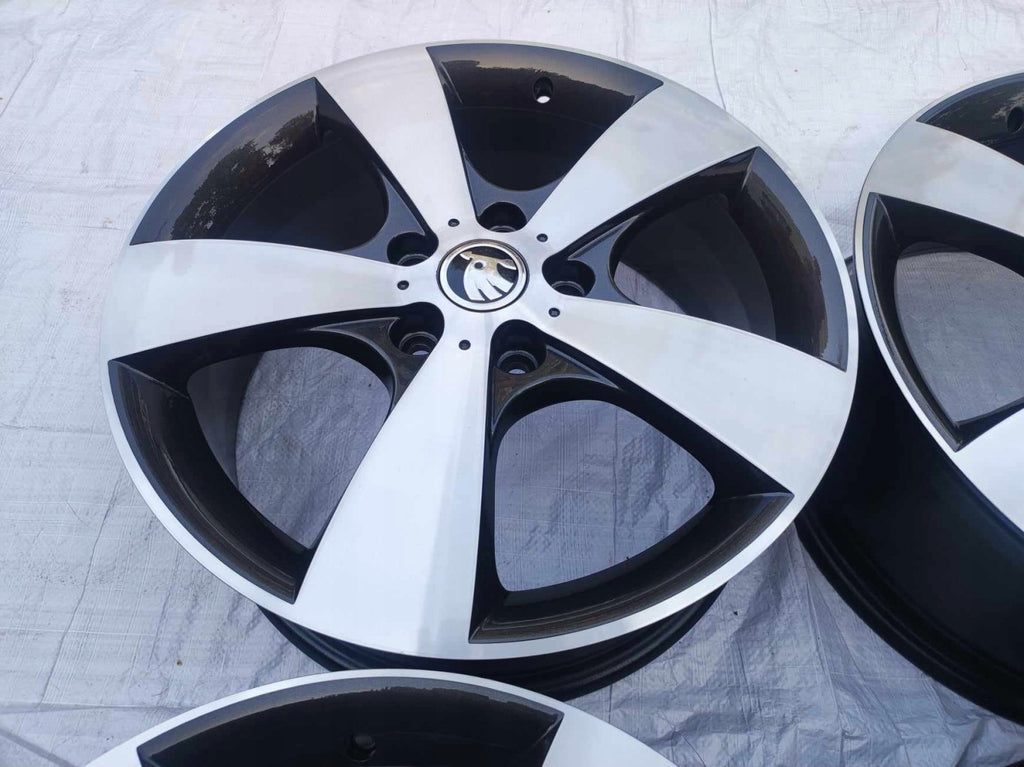 4x Alufelge 17 Zoll 7.0" 5x112 54ET 1Z0601025D Mg Superb I Rim Wheel FEL7278419284hd
