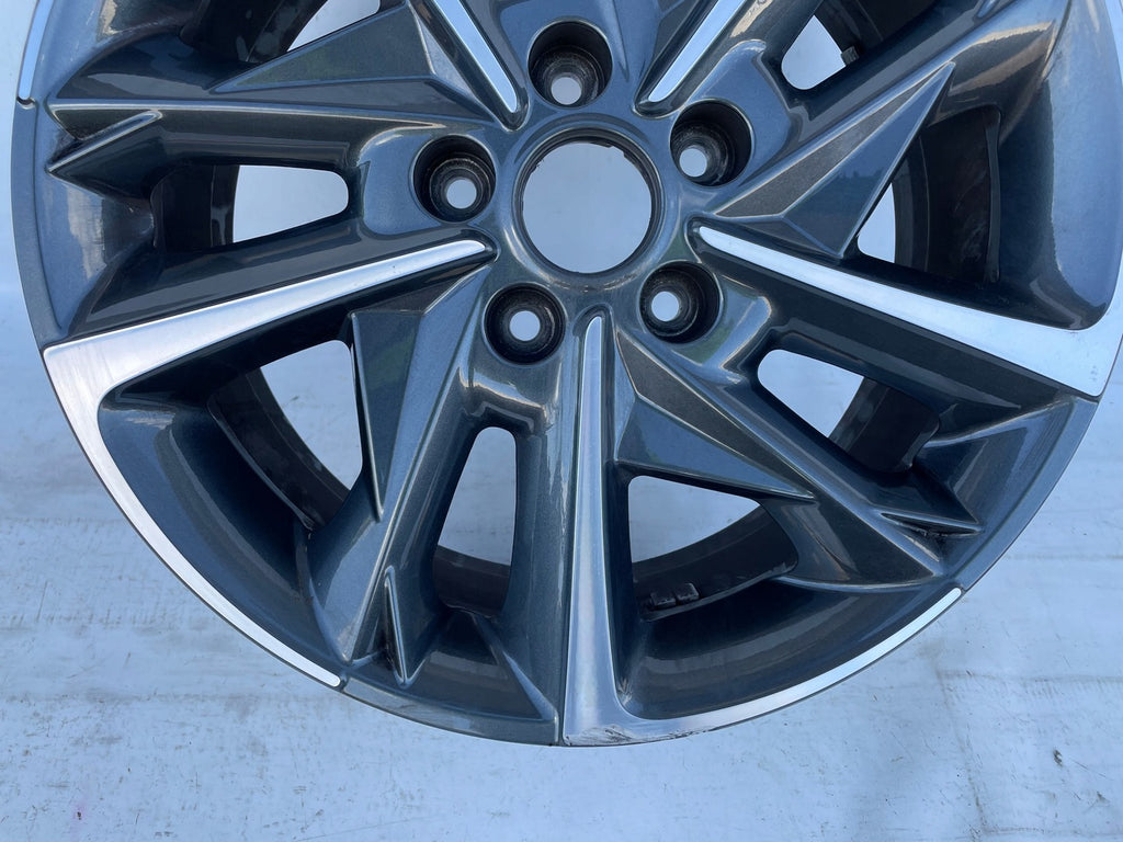 1x Alufelge 17 Zoll 7.0" 5x114.3 53ET Glanz Graphit 52910-G4700 Hyundai I30