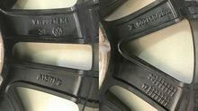 Load image into Gallery viewer, 1x Alufelge 16 Zoll 6.5" 5x112 46ET Glanz Schwarz 5G0601025 VW Rim Wheel FEL7748442350nc