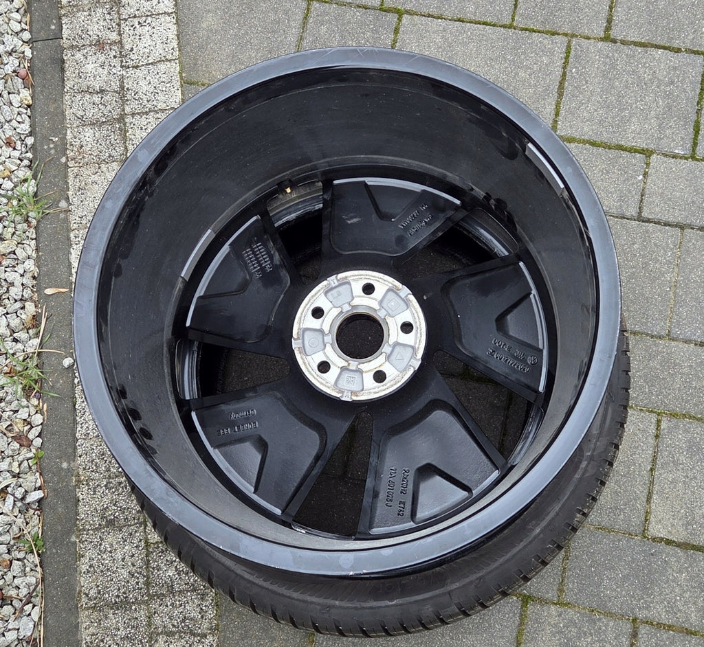 1x Alufelge 20 Zoll 9.0" 5x112 42ET Glanz Silber 11A601025J VW Id.4 Rim Wheel FEL6303197417cq