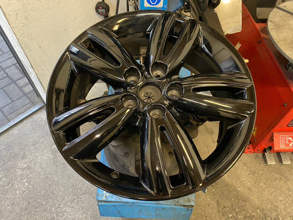 1x Alufelge 17 Zoll 7.0" 5x112 54ET Glanz Schwarz 6866366 Mini Rim Wheel