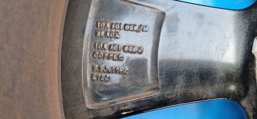 1x Alufelge 19 Zoll 7.0" 5x112 50ET 10A6015H VW Id.3 Rim Wheel FEL8992587005xf