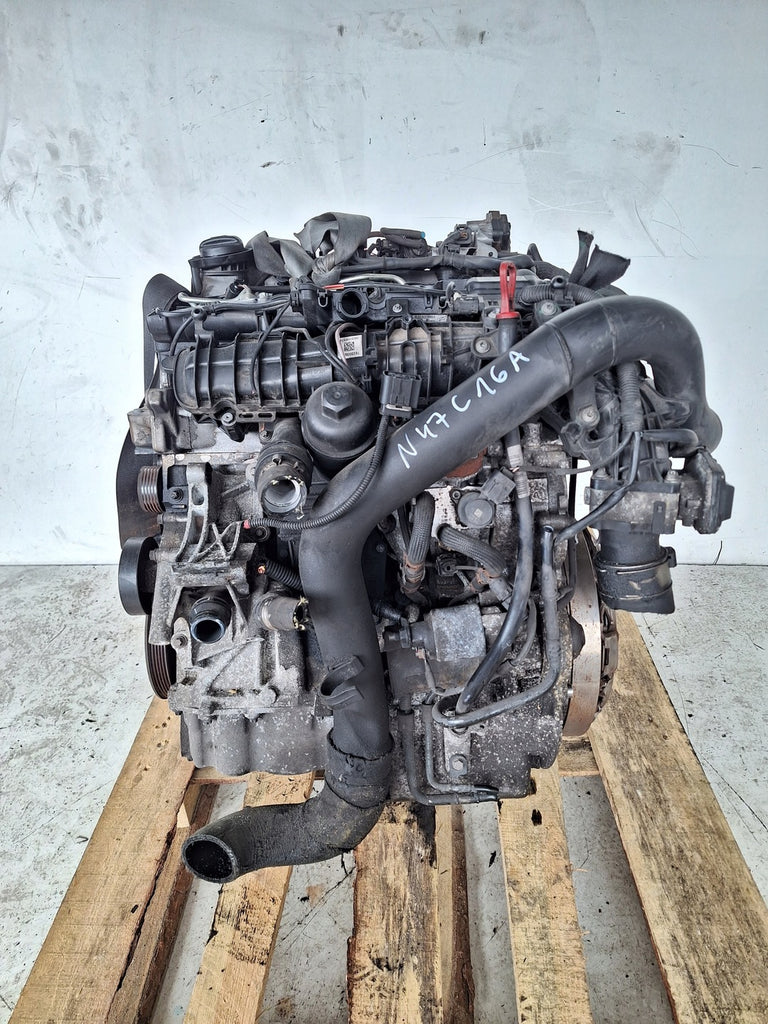 Motor BMW Mini R55 N47D16C 1.6 90PS 158TKm Diesel Engine Unkomplett