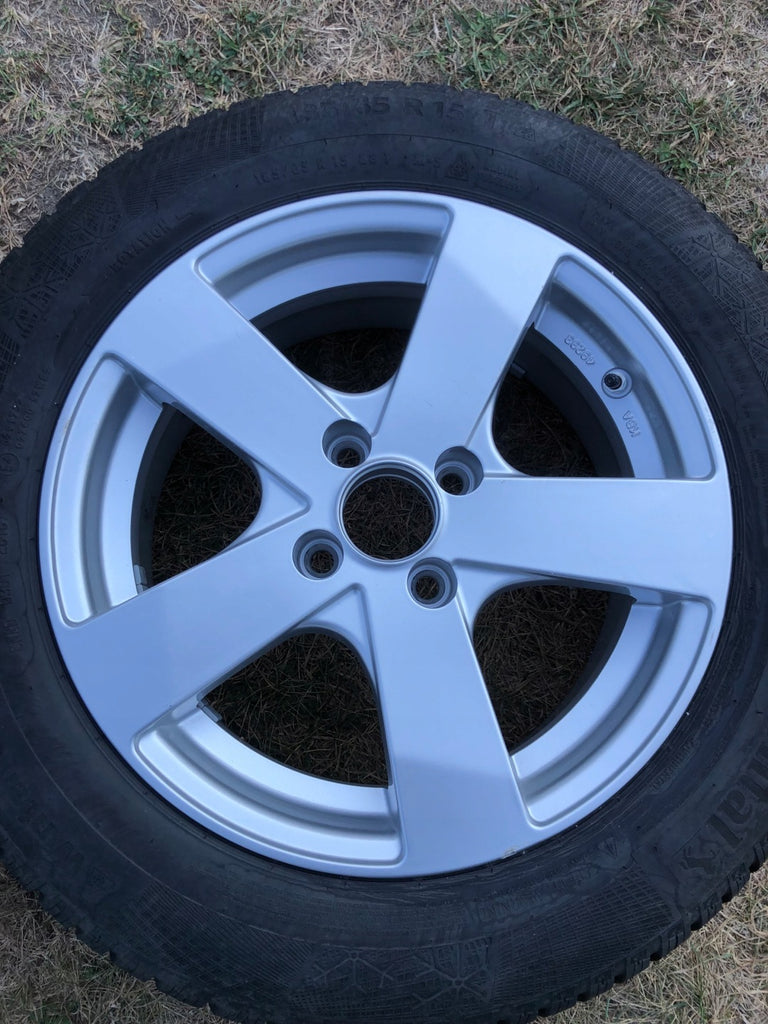 4x Alufelge 15 Zoll 6.5" 4x100 38ET KBA49293 Dacia Megane Rim Wheel FEL4056161490tl
