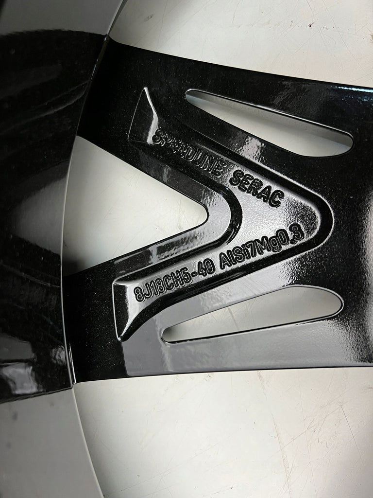 1x Alufelge 18 Zoll 8.0" 5x114.3 6020016328 Alpine A110 Rim Wheel