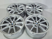 Laden Sie das Bild in den Galerie-Viewer, 4x Alufelge 17 Zoll 7.5" 5x112 27ET Glanz Silber BMW Rim Wheel FEL6756263863iz