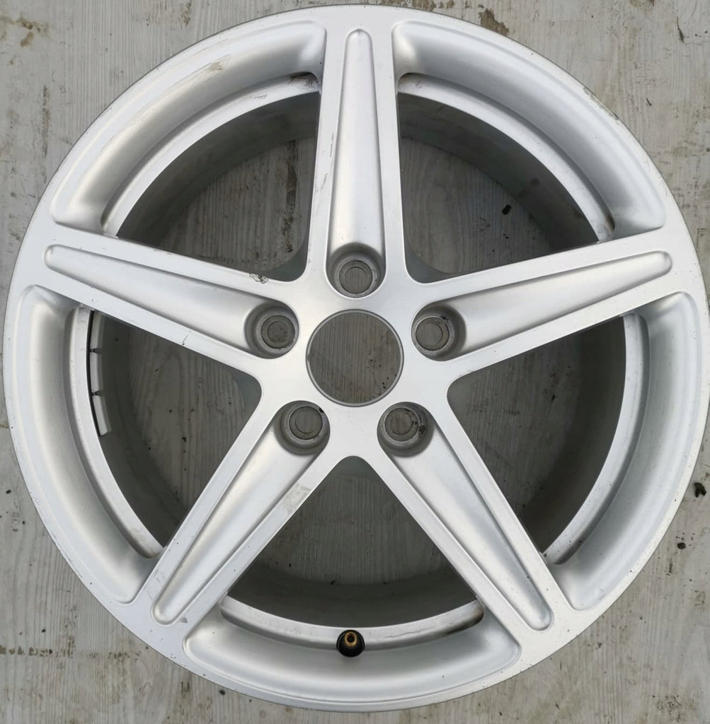 1x Alufelge 16 Zoll 7.0" 5x112 35ET Glanz Silber 8W0601025EF Audi A4 B9 FEL4117826000hj