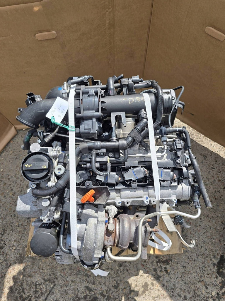 Motor Seat Skoda VW CDGA 1.4 TSI 150PS 110kW 126TKm 2012 Benzin Engine Komplett
