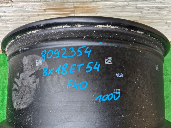 1x Alufelge 18 Zoll 8.0" 5x112 8092354 BMW 1 F40 Rim Wheel FEL4857465111hw