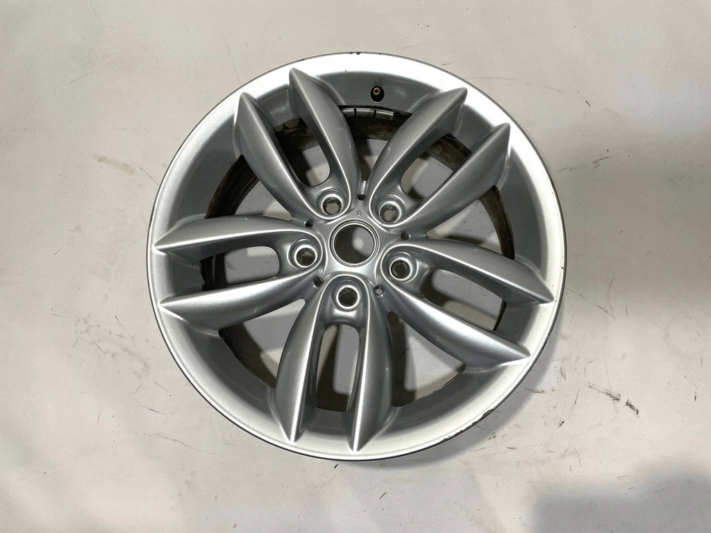 1x Alufelge 17 Zoll 7.0" 5x120 50ET Glanz Silber 9803723 Mini Countryman
