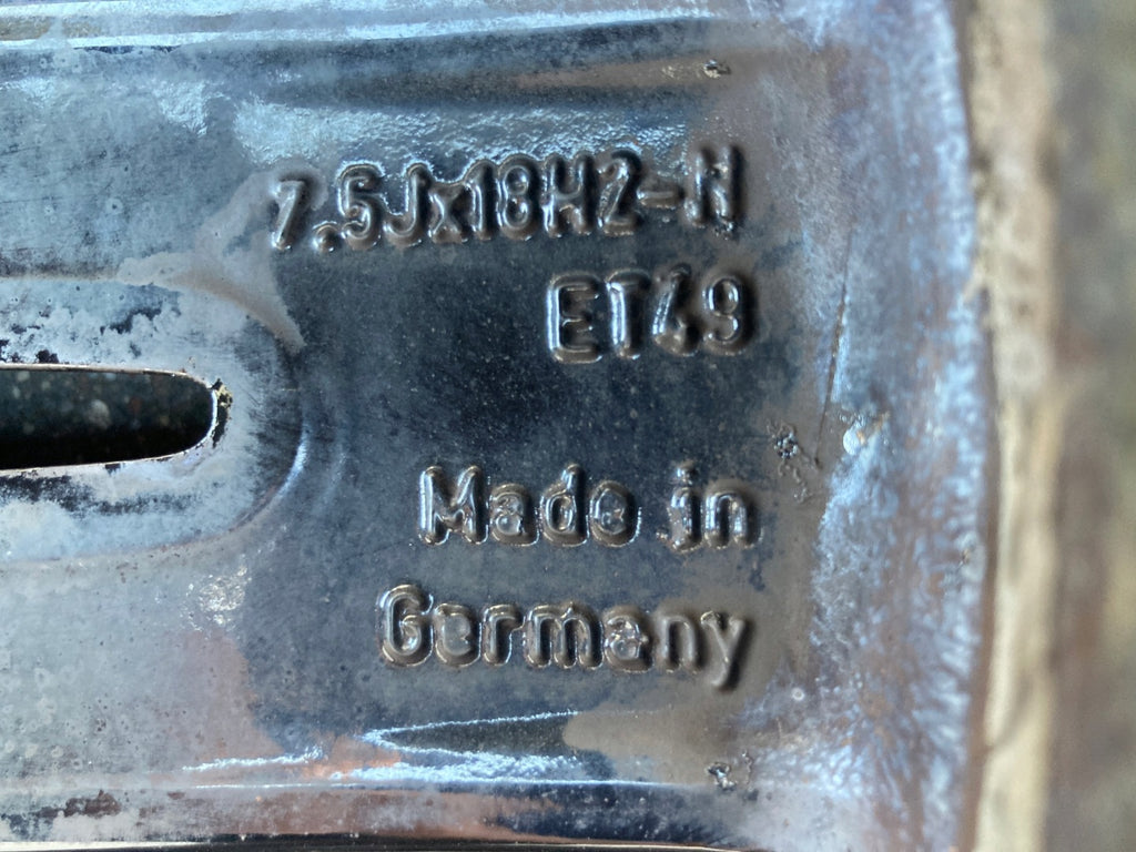 1x Alufelge 18 Zoll 7.5" 5x112 49ET A1774010700 Mercedes-Benz W177 Rim Wheel FEL2164437378ru