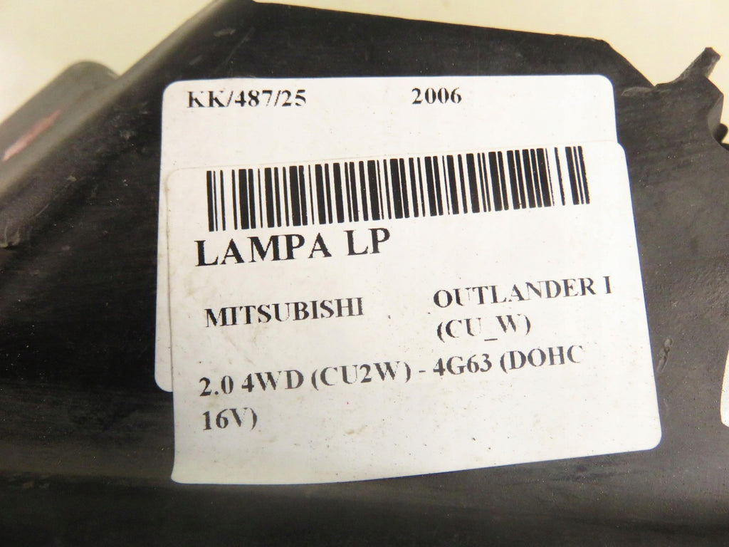 Frontscheinwerfer Mitsubishi Outlander I Links Scheinwerfer Headlight