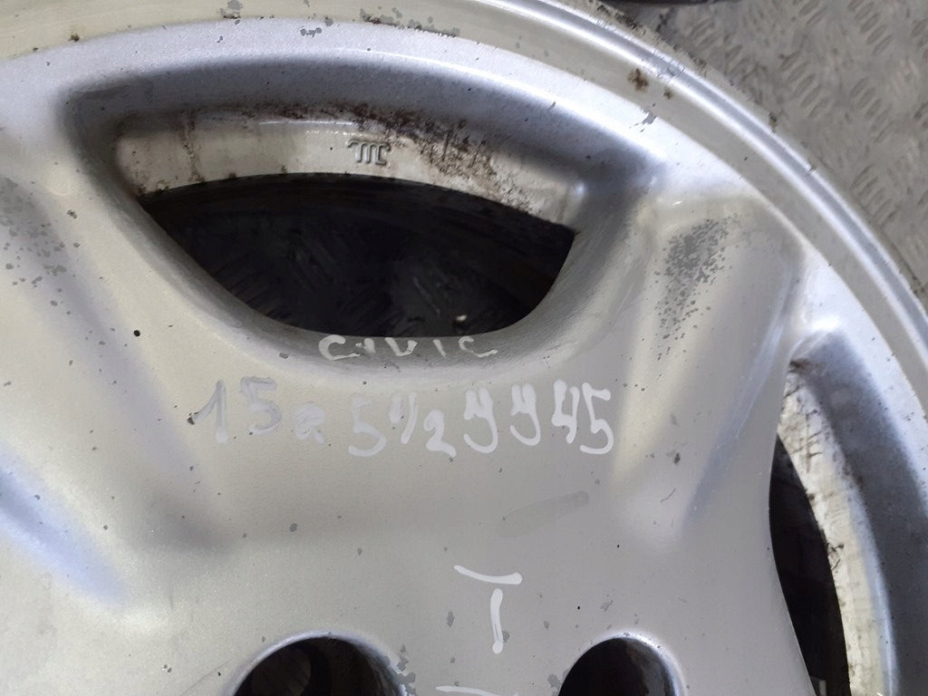4x Alufelge 15 Zoll 5.5" 4x100 Honda Civic VII I Corolla Rim Wheel FEL6283266287co