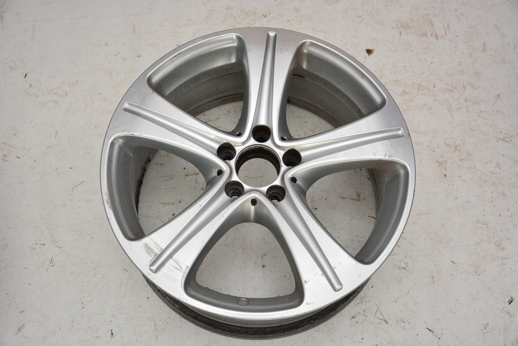 1x Alufelge 18 Zoll 8.0" 5x112 43ET Glanz Silber A2134011400 Mercedes-Benz FEL6648290816xx