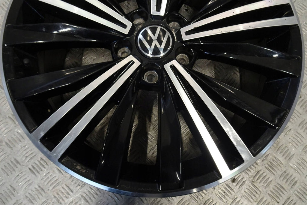 1x Alufelge 18 Zoll 7.0" 5x112 43ET 5NA601025AB VW Tiguan Rim Wheel FEL5877844610hf