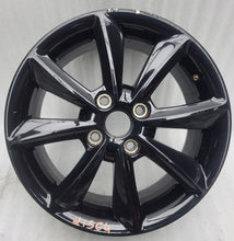 Load image into Gallery viewer, 1x Alufelge 16 Zoll 6.5" 4x108 47 5ET Glanz Schwarz H1BJ-1007-G1A Ford Fiesta I FEL8813339626aj