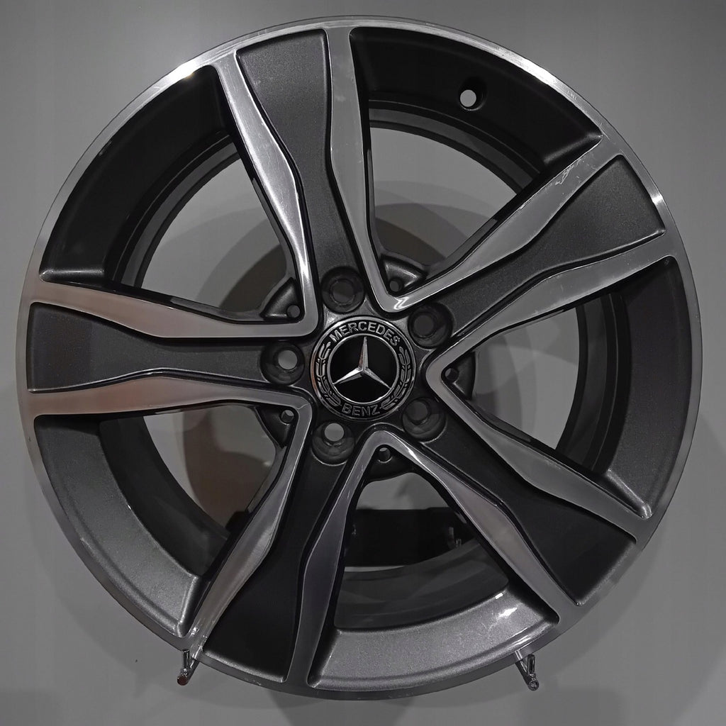 1x Alufelge 17 Zoll 7.0" 5x112 48 5ET A2054010800 Mercedes-Benz W205 Rim Wheel FEL7626483418bb