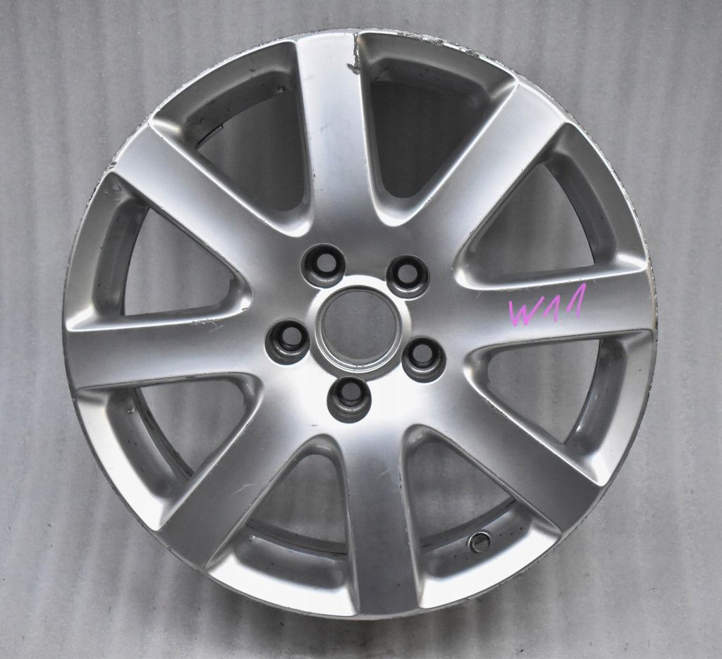 1x Alufelge 17 Zoll 6.0" 5x112 45ET Glanz Silber 3C0601025M VW Passat Rim Wheel