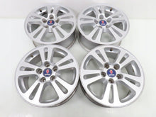 Laden Sie das Bild in den Galerie-Viewer, 4x Alufelge 16 Zoll 6.5" 5x110 41ET Glanz Silber 12804095 Saab I Rim Wheel FEL2578831969yi
