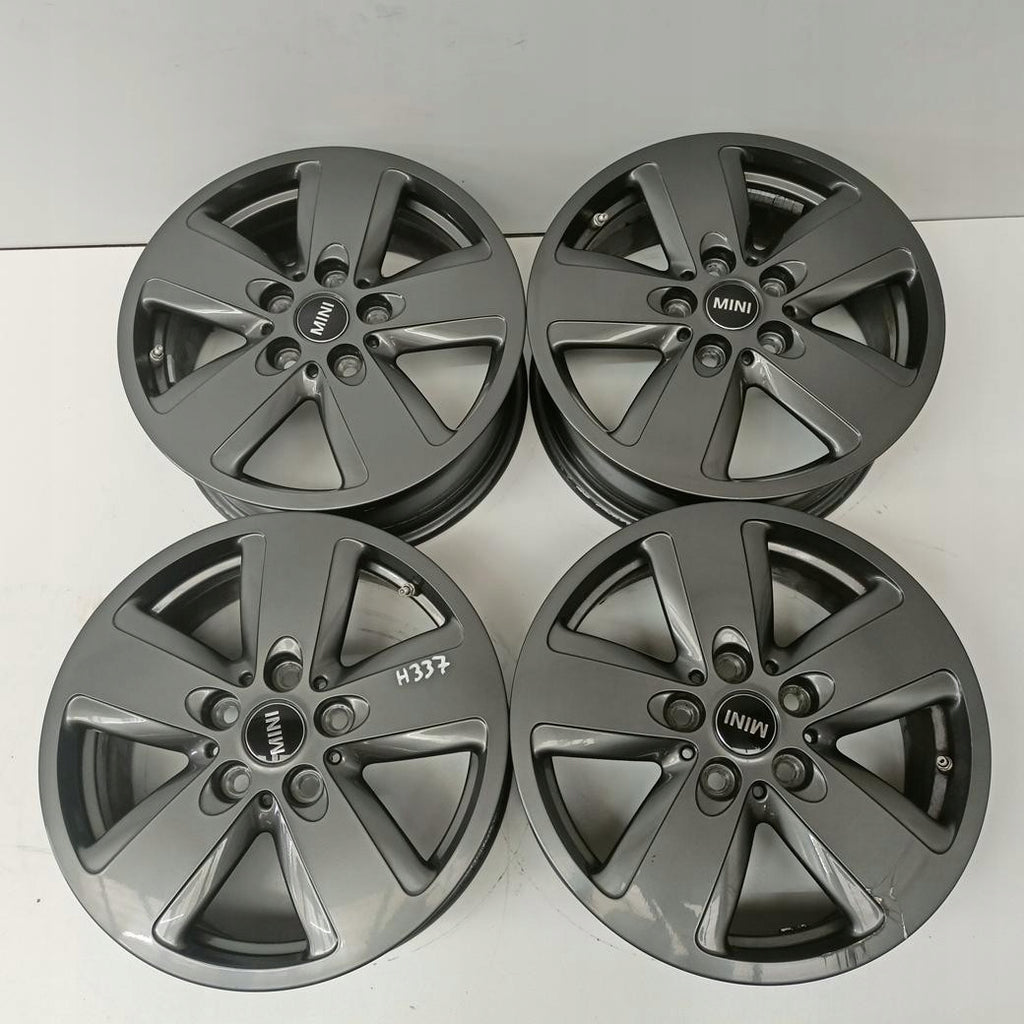 4x Alufelge 16 Zoll 6.5" 5x112 54ET Glanz Grau 6887935 Audi Mini I Rim Wheel FEL8175069259ac