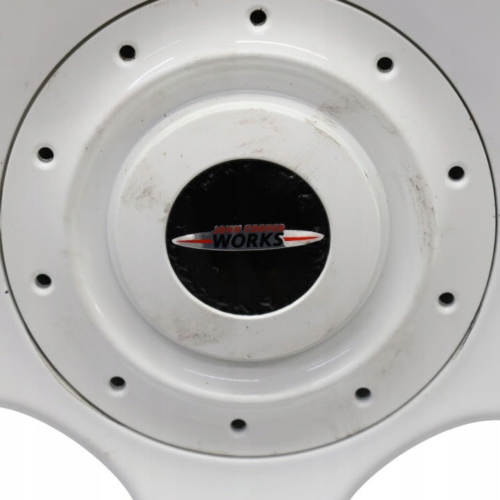1x Alufelge 16 Zoll 6.5" 4x100 48ET Glanz Weiß 1512351 Mini R52 R50 R53 FEL1401119901qa
