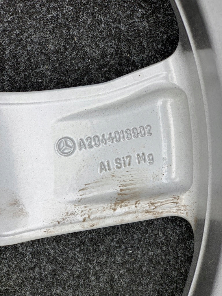 1x Alufelge 19 Zoll 7.5" 5x112 47ET A2044018902 Mercedes-Benz W204 Rim Wheel FEL1885740071ub