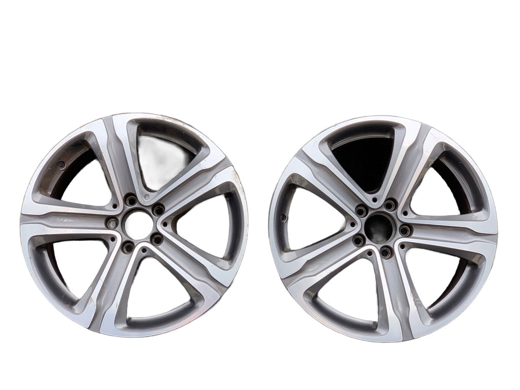 1x Alufelge 18 Zoll 8.0" 5x112 38ET A2534010700 Mercedes-Benz Glc Rim Wheel FEL6890587505pr