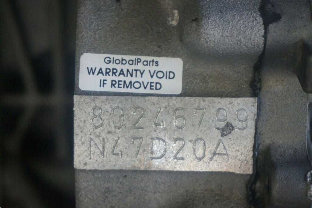 Motor BMW X3 E83 N47D20A 2.0 119TKm Diesel Engine Unkomplett