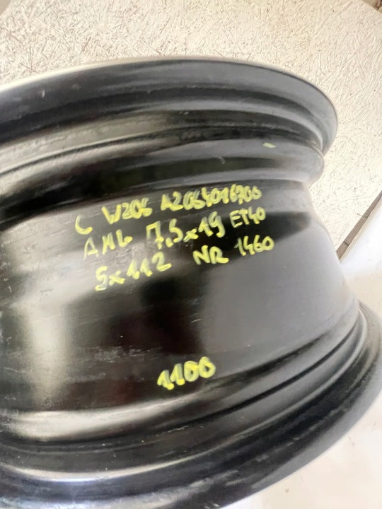 1x Alufelge 19 Zoll 7.5" 5x112 A2064016700 Mercedes-Benz W206 Rim Wheel FEL2888170222qk
